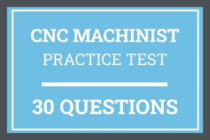 cnc machine tested|cnc machining test basic questions.